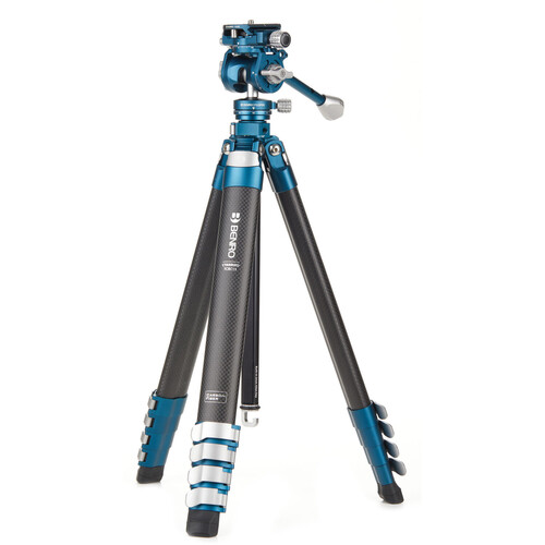 Benro CyanBird 2’si 1 arada Alüminyum Foto/Video Tripod Kiti