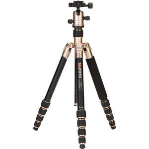Benro - Benro MeFOTO A1350Q1A RoadTrip Aluminum Travel Tripod Kit (Amber) (1)