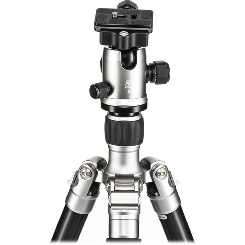 Bnero Mefoto A2350Q2T GlobeTrotter Aluminum Travel Tripod Kit (Titanium)
