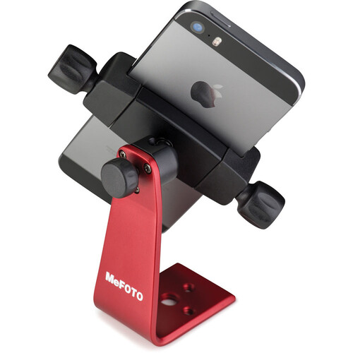Benro MeFoto Aluminum Phone Holder Red