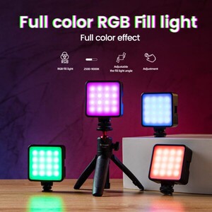 BF Pro W64RGB Kamera Üstü RGB Led Video Işığı - Thumbnail
