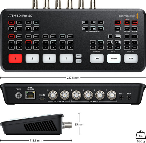 Blackmagic Design ATEM SDI Pro ISO Switcher