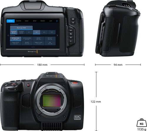 Blackmagic Design Cinema Camera 6K (Leica L / Full-Frame)