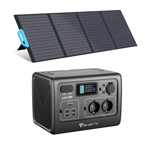 Bluetti PowerOak EB55 Taşınabilir Güç İstasyonu (700W 537Wh)