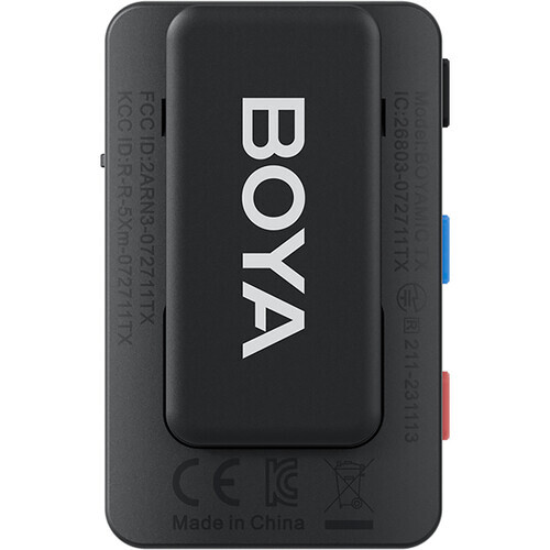 Boya Boyamic All-in-One Kablosuz İkili Kayıt Yaka Mikrofonu