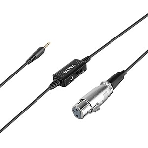 Boya - Boya BY-BCA6 XLR Mikrofon Telefon Bağlantı Kablosu (1)