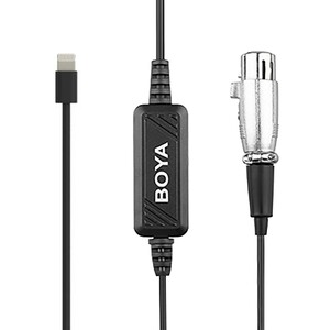 Boya - Boya BY-BCA7 XLR Mikrofon Iphone Bağlantı Kablosu