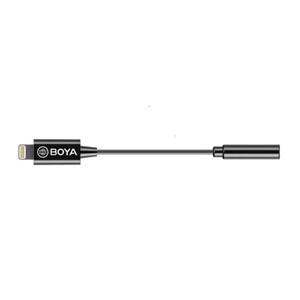 Boya BY-K3 Apple Lightning 3.5mm Ses Çevirici - Thumbnail