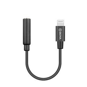 Boya - Boya BY-K8 3.5mm TRS / Lightning Mikrofon Adaptörü