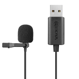 Boya - Boya BY-LM40 Dijital USB Yaka Mikrofonu