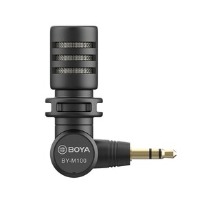 Boya BY-M100 Kompakt 3.5mm Kamera Mikrofonu - Thumbnail