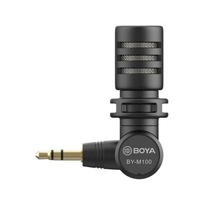 Boya BY-M100 Kompakt 3.5mm Kamera Mikrofonu - Thumbnail