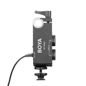 Boya - Boya BY-MA2 Çift Kanallı XLR Mikrofon Ses Mikseri (1)