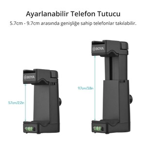 Boya BY-PSC1-OP Dji Ossvmo Pocket Telefon Standı - Thumbnail