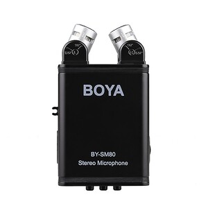 Boya BY-SM80 Profesyonel Stereo Kamera Mikrofonu - Thumbnail