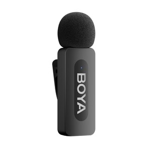 Boya BY-V1 Wireless Tekli Yaka Mikrofonu Lightning (Yeni Versiyon) - Thumbnail