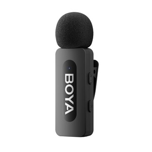 Boya BY-V1 Wireless Tekli Yaka Mikrofonu Lightning (Yeni Versiyon) - Thumbnail