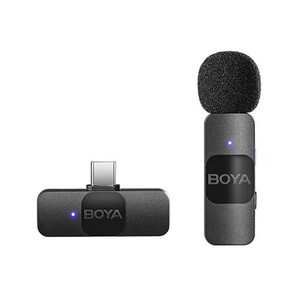 Boya - Boya BY-V10 Ultra Kompakt Android Kablosuz Mikrofon (Type-C)