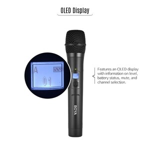 Boya BY-WM8 Pro Kit-3 Kablosuz El Mikrofonu Seti - Thumbnail