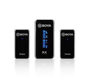 BOYA - Boya BY-XM6-S2 Mini Kablosuz İkili Yaka Mikrofonu