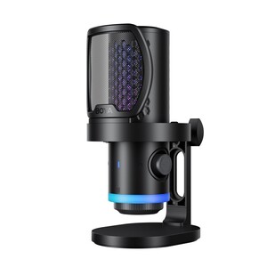 BOYA - BOYA CastMic G40B RGB Aydınlatmalı Gürültü Engellemeli USB Mikrofon ve Boom Arm Set