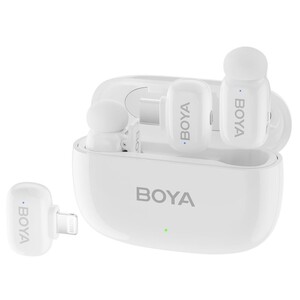 Boya - BOYA Mini Wireless Yaka Mikrofonu - Beyaz