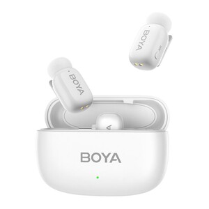 Boya - BOYA Mini Wireless Yaka Mikrofonu - Beyaz (1)