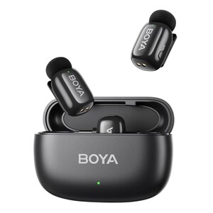 Boya - BOYA Mini Wireless Yaka Mikrofonu - Siyah (1)