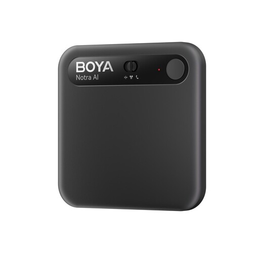 BOYA Notra AI Destekli Ses Kaydedici ve Not Tutma Cihazı - Black