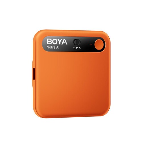BOYA Notra AI Destekli Ses Kaydedici ve Not Tutma Cihazı - Cosmic Orange