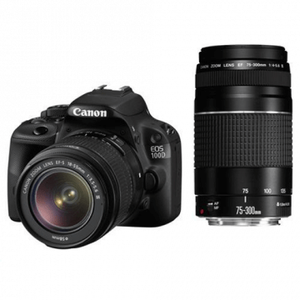 Canon 100D 18-55mm ve 75-300mm Kit DSLR Fotoğraf Makinesi - Thumbnail