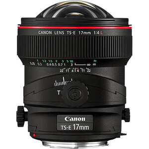 Canon 17mm TS-E f/4L Tilt Shift Lens - Thumbnail