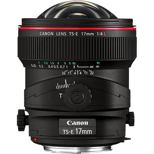 Canon 17mm TS-E f/4L Tilt Shift Lens