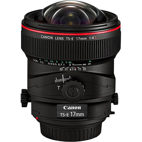 Canon 17mm TS-E f/4L Tilt Shift Lens