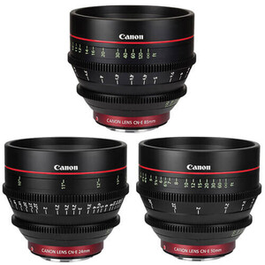 Canon - Canon 3'lü Cine Lens Promosyon Kiti