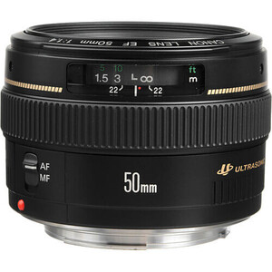 Canon 50mm f/1.4 USM Lens - Thumbnail