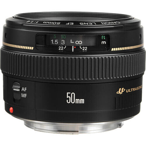 Canon EF 50mm f/1.4 USM Lens