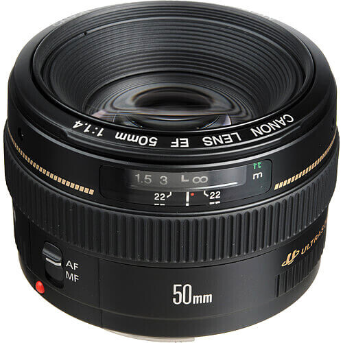 Canon EF 50mm f/1.4 USM Lens