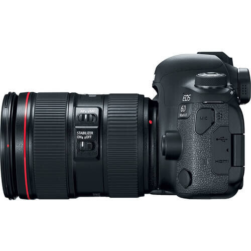 Canon 6D Mark II 24-70mm f/4L IS DSLR Fotoğraf Makinesi