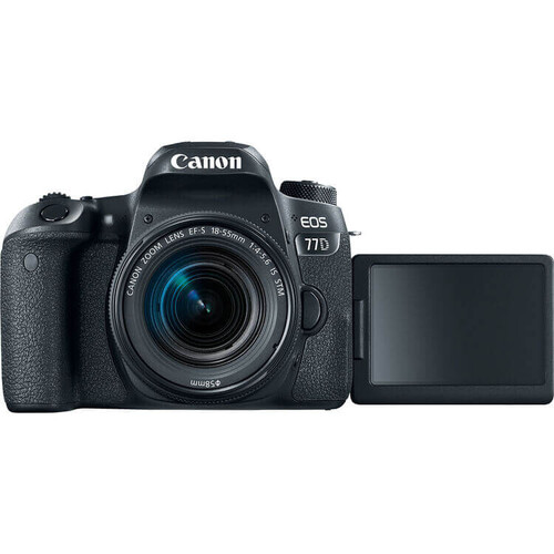 Canon 77D 18-55mm IS STM DSLR Fotoğraf Makinesi
