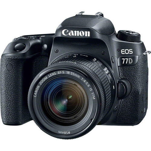 Canon 77D 18-55mm IS STM DSLR Fotoğraf Makinesi