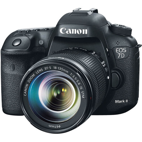 Canon 7D Mark II 18-135mm NANO IS USM Kit DSLR Fotoğraf Makinesi