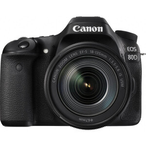 Canon - Canon 80D 18-135mm Nano IS USM DSLR Fotoğraf Makinesi