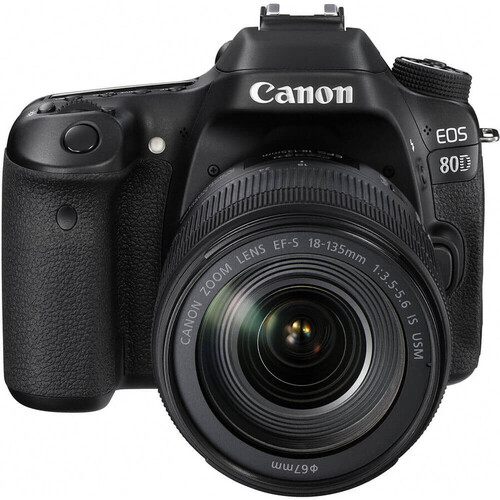 Canon 80D 18-135mm Nano IS USM DSLR Fotoğraf Makinesi