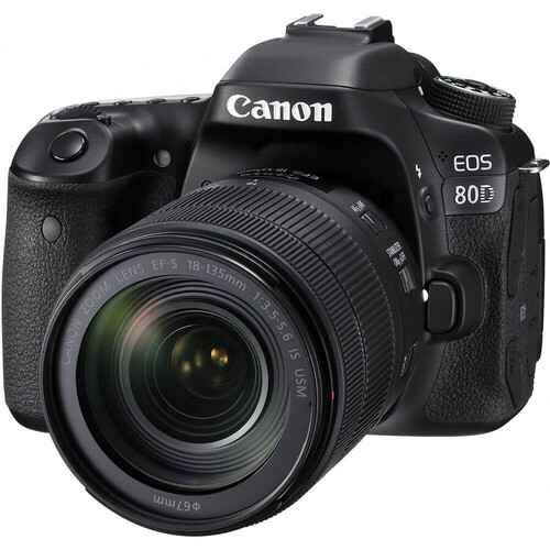 Canon 80D 18-135mm Nano IS USM DSLR Fotoğraf Makinesi