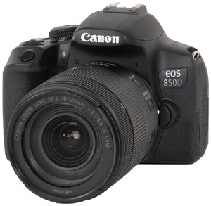 Canon - Canon 850D 18-135mm IS Nano USM Lensli DSLR Fotoğraf Makinesi
