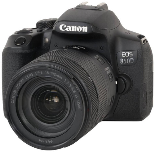 Canon 850D 18-135mm IS Nano USM Lensli DSLR Fotoğraf Makinesi