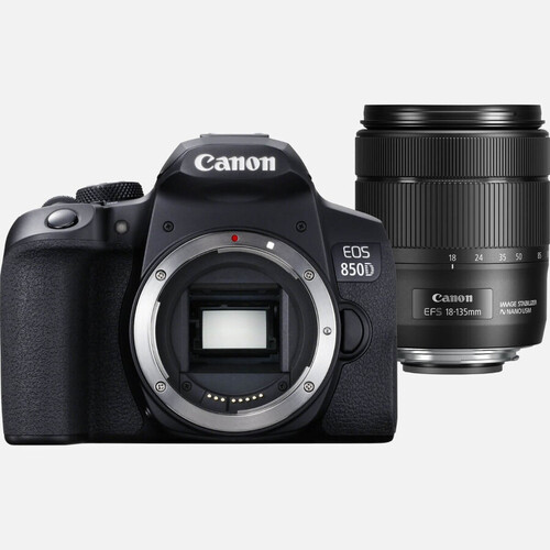 Canon 850D 18-135mm IS Nano USM Lensli DSLR Fotoğraf Makinesi