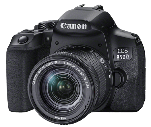 Canon 850D 18-55mm IS STM Lensli DSLR Fotoğraf Makinesi