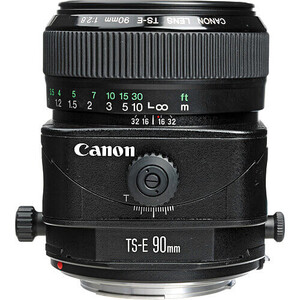 Canon 90mm TS-E f/2.8 Lens - Thumbnail